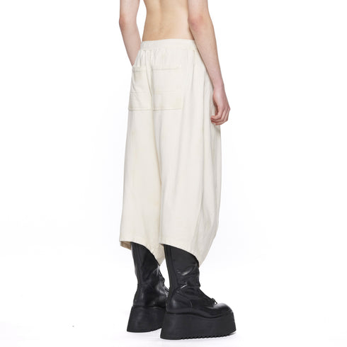 JULIUS 917PAM27 Ivory / Drop Crotch Pants